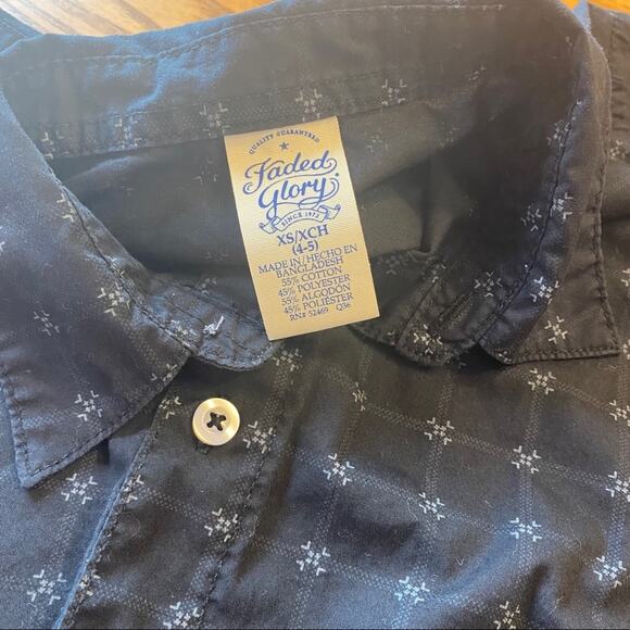 LOT of 7 Boys’ Short Sleeve Shirts Size XS / 4 - 5 Long Sleeve Button Down Fall - Picture 13 of 16